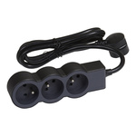 Legrand 3m 3 Socket Type E - French Extension Lead