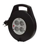 brennenstuhl 10m 4 Socket Type E - French Extension Reel, 230 V, IP20
