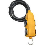 brennenstuhl 10m 4 Socket Type E - French Extension Lead, 230 V, IP44