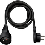 brennenstuhl 2m 1 Socket Type E - French Extension Lead, 230 V, IP20