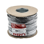 RS PRO 2 Core Power Cable, 0.75 mm², 100m, Black PVC Sheath, 3182Y, 6 A, 300 V, 500 V