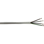RS PRO 3 Core Power Cable, 1 mm², 100m, White, Fire Performance, 500 V