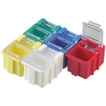 Licefa Green ABS Compartment Box, 21mm x 29mm x 22mm