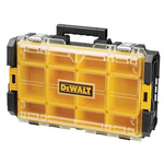 DeWALT 12 Cell Black, Yellow PC Compartment Box, 100mm x 543mm x 350mm