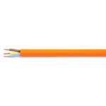 RS PRO 3 Core Power Cable, 2.5 mm², 100m, Orange Polyolefin Sheath, CR1/C1, 16 A, 300 V, 500 V