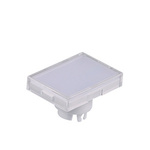 Push Button Cap, for use with YB Series Pushbuttons, Rectangular Solid Cap