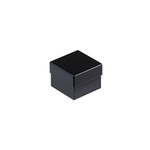 Black Push Button Cap, for use with EB Series Pushbuttons, MB24 Series Pushbuttons, MB25 Series Pushbuttons, Square Cap