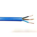 RS PRO 3 Core Power Cable, 1.5 mm², 100m, Blue PVC Sheath, 450 V, 750 V