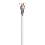 RS PRO 4 Core Power Cable, 1.5 mm², 100m, White Thermoplastic Sheath, Fire Performance, 300/500 V
