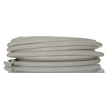 RS PRO 5 Core Power Cable, 0.75 mm², 5m, White PVC Sheath, Mains, 6 A, 300/500 V