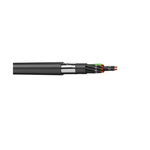 AXINDUS 19 Core Armoured Cable, 1.5 mm², 100m Armoured, Black Polyvinyl Chloride PVC Sheath, Armoured, 1 kV