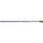 Lapp 3 Core Power Cable, 1 mm², 50m, Transparent Polyvinyl Chloride PVC Sheath, Flexible Multicore, 500 V ac