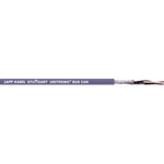 Lapp 2 Core Power Cable, 0.5 mm², 100m, Purple Polyvinyl Chloride PVC Sheath, Data, 250 V ac