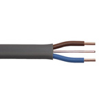 Prysmian 2+E Core Power Cable, 6 mm², 100m, Grey PVC Sheath, Twin & Earth, 47 A, 500 V