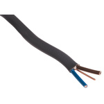 Prysmian 2+E Core Power Cable, 1.5 mm², 10m, Grey PVC Sheath, Twin & Earth, 20 A, 240 V
