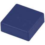 Blue Push Button Cap, for use with Apem 18000 Series (Snap Action Momentary Push Button Switch), Cap