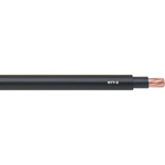 Lapp 4 Core Power Cable, 10 mm², 50m, Black PVC Sheath, Power, 59 A, 1 kV, 600 V
