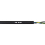 Lapp 5 Core Power Cable, 4 mm², 100m, Black Rubber Sheath, H07RNF, 34 A, 450/750 V