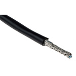 TE Connectivity 2 Core Power Cable, 0.75 mm², 50m, Black Low Smoke Zero Halogen (LSZH) Sheath, 600 V