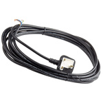 RS PRO Unterminated Type G UK Plug Power Cord, 6m