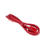 RS PRO IEC C13 Socket to IEC C14 Plug Power Cord, 1.5m