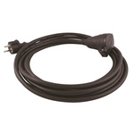 S2Ceb-Groupe Cae Straight CEE 7/7 Plug to Straight 2P+E Socket Extension Lead, 3m