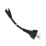 Banner Straight Molex Socket to Straight AC Plug Plug Power Cord, 1.8m