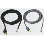 Alpha Wire Unterminated Plug to Type B US Plug Plug Power Cord, 2.4m