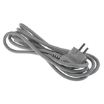 RS PRO IEC C13 Socket to CEE 7/7 Plug Power Cord, 2.5m