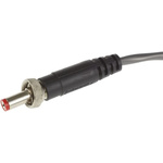 Switchcraft 2.1mm DC Power Plug to Unterminated Power Cord, 1m