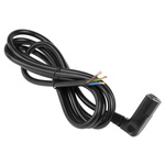 RS PRO IEC C13 Socket to Unterminated Socket Power Cord, 2m