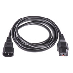 Schaffner IEC C13 Socket to IEC C14 Plug Power Cord