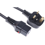Schaffner IEC C19 Socket to Type G UK Plug Power Cord