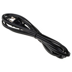 Phihong IEC C7 Socket to Type A US Plug Plug Power Cord, 1.8m