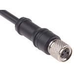 RS PRO Female 3 way M8 to Unterminated Sensor Actuator Cable, 2m