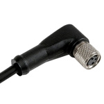 RS PRO Right Angle Female 3 way M8 to Unterminated Sensor Actuator Cable, 2m