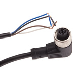 RS PRO Right Angle Female 4 way M12 to Unterminated Sensor Actuator Cable, 2m