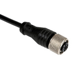 RS PRO Straight Female 5 way M12 to Unterminated Sensor Actuator Cable, 2m