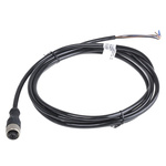 RS PRO Female 4 way M12 to Unterminated Sensor Actuator Cable, 2m