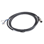 RS PRO Male 5 way M12 to Unterminated Sensor Actuator Cable, 2m