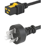 Schurter IEC C19 Socket to Type I Chinese Plug Power Cord