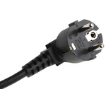 RS PRO Unterminated Type F German Plug Power Cord, 2.5m