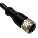 RS PRO Straight Female 12 way M12 to Unterminated Sensor Actuator Cable, 2m