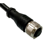 RS PRO Straight Female 12 way M12 to Unterminated Sensor Actuator Cable, 5m