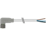 RS PRO Right Angle Female 3 way M8 to Unterminated Sensor Actuator Cable, 5m