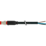 RS PRO Straight Male 3 way M8 to Unterminated Sensor Actuator Cable, 2m