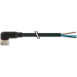 RS PRO Female 3 way M8 to Unterminated Sensor Actuator Cable, 2m