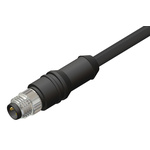 RS PRO Straight Male 3 way M8 to Unterminated Sensor Actuator Cable, 5m