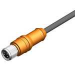 RS PRO Straight Female 4 way M8 to Unterminated Sensor Actuator Cable, 5m