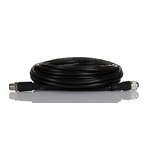 RS PRO Straight Female M12 to Straight Male M12 Sensor Actuator Cable, 10m